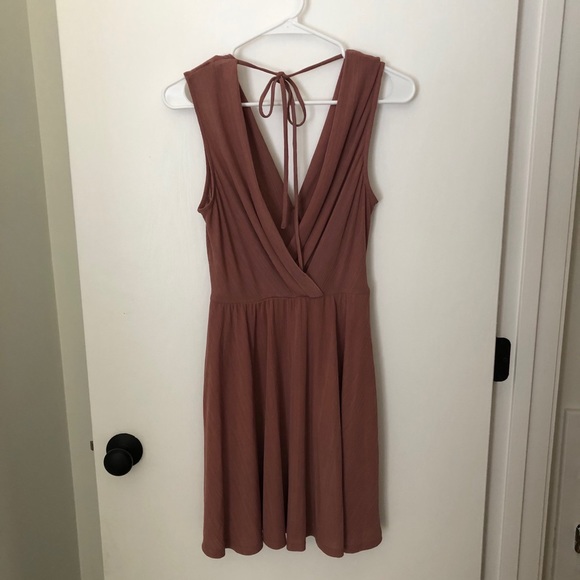 BCBGeneration Mauve A-Line Dress - Picture 3 of 6